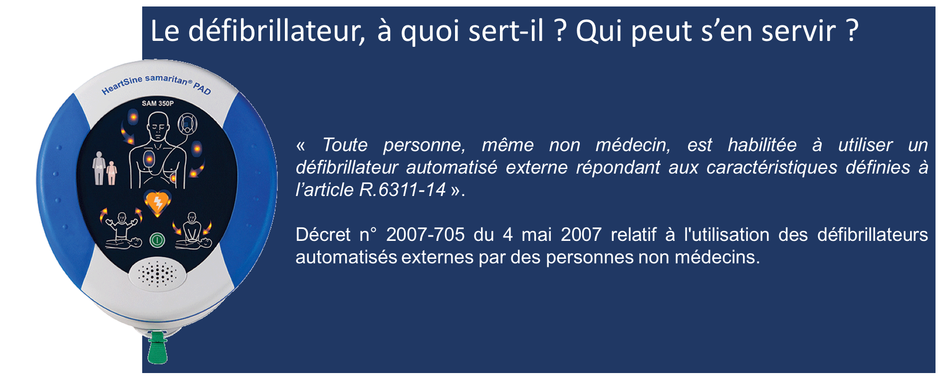 Ébaty. Les habitants formés à l'utilisation d'un défibrillateur