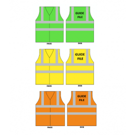 Chasuble Gilet Haute Visibilité Guide File