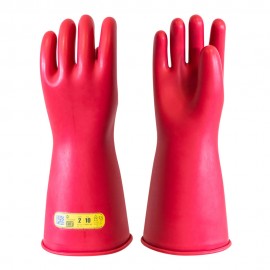 Gants isolants électriques en latex classe 2 - 17 000 V AC