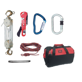 Kit de sauvetage pour travaux en hauteur