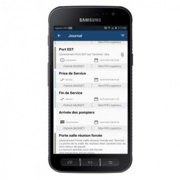 Main courante Smartphone et tablette MCI-Android