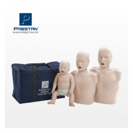 Pack 3 Mannequins Famille Prestan
